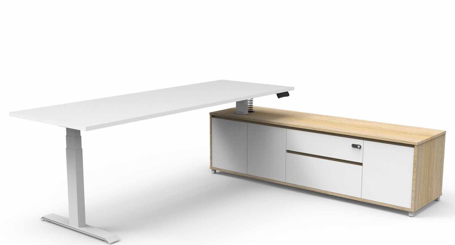 Boost+ Height Adjustable Executive Desk